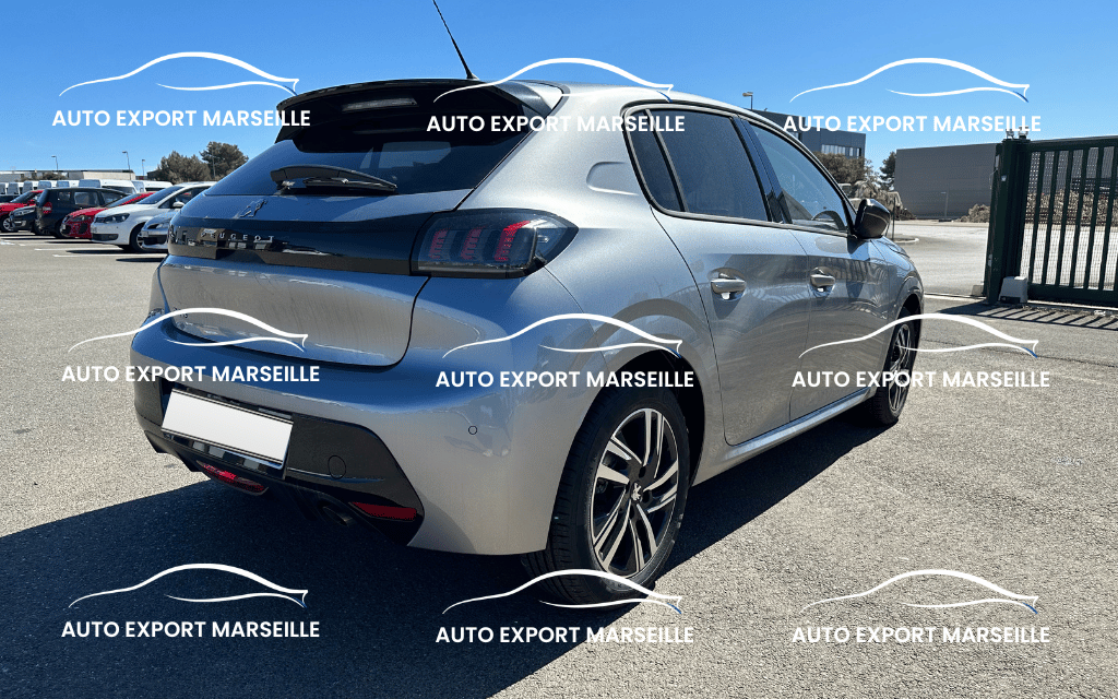 PEUGEOT 208 ALGERIE ALLURE 1.6 HDI 90CV GRIS ARTENSE AUTO EXPORT MARSEILLE